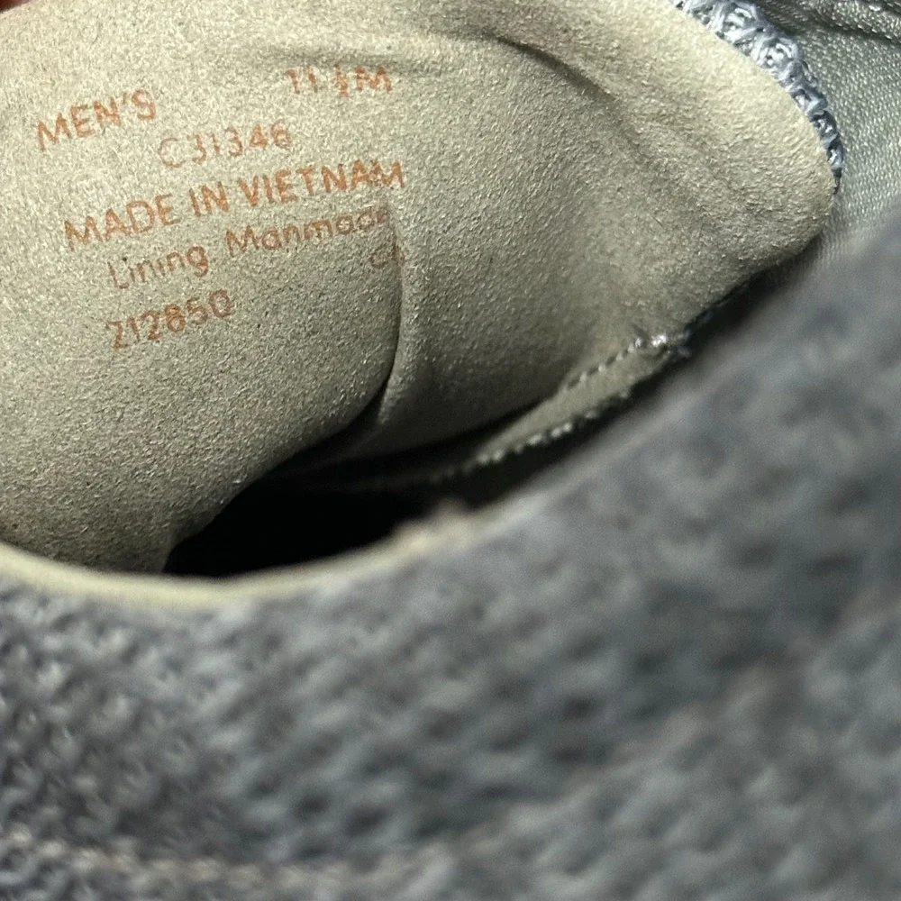 Cole Haan Grand Tour Knit Oxford Mens 11.5 Gray Brown C31346 Wingtip Sneakers
